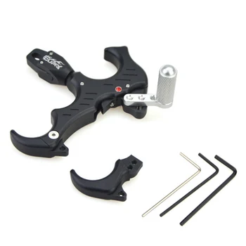 3/4-Finger Universal Outdoor Compound Archery Bow Release Aids Grip Thumb Caliper 80g Lightweight Alloy Release Aids
3/4-Finger Universal Outdoor Compound Archery Bow Release Aids Grip Thumb Caliper 80g Lightweight Alloy Release Aids