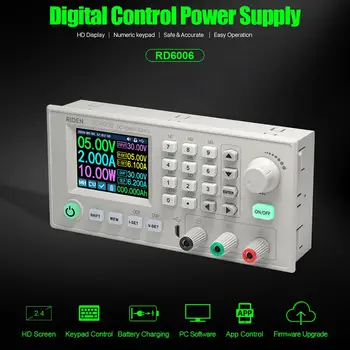 RD RD6006 RD6006W USB WiFi DC-DC Voltage Converter Voltmeter 60V 5A Current Stroom Step-Down Power Supply Module Buck Voltage
RD RD6006 RD6006W USB WiFi DC-DC Voltage Converter Voltmeter 60V 5A Current Stroom Step-Down Power Supply Module Buck Voltage