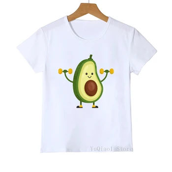 Summer 2020 harajuku kawaii Avocado print graphic Baby boys girls clothes child vegan t-shirt children’s funny Avo-cardio top 
Summer 2020 harajuku kawaii Avocado print graphic Baby boys girls clothes child vegan t-shirt children’s funny Avo-cardio top