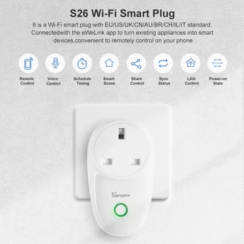WIFI Smart Socket Smart Plug EU UK Swit AU BR FR JP Israel Ita ZA Plug 10A Remote Control Alexa Google Home Energy Monitor
WIFI Smart Socket Smart Plug EU UK Swit AU BR FR JP Israel Ita ZA Plug 10A Remote Control Alexa Google Home Energy Monitor