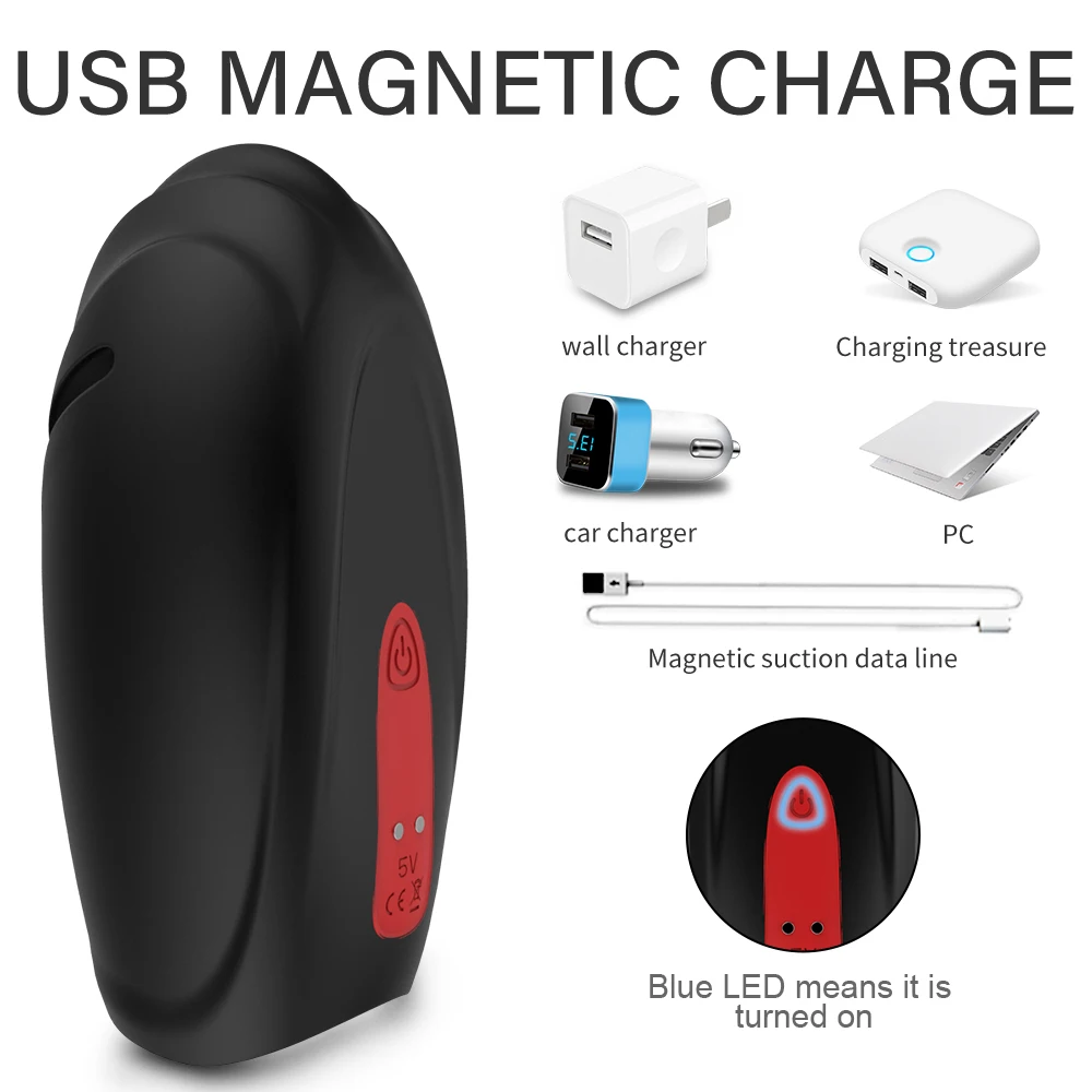 Glans Vibrator Sex Toys For Men Penis Trainer Male Masturbator Cup Delay Ejaculation Stimulate Glans Vibrating Massager Pussy (13)