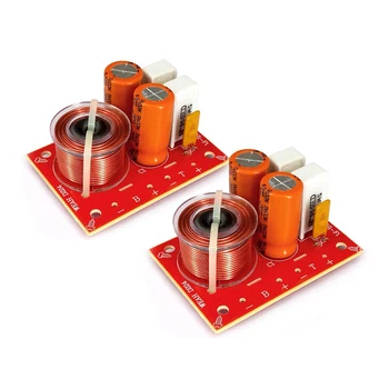 2PCS 2 Way 80W DIY Speaker Filter Circuit Treable Bass Frequency Divider Home Theater Hifi Stereo Audio Crossover Filters
2PCS 2 Way 80W DIY Speaker Filter Circuit Treable Bass Frequency Divider Home Theater Hifi Stereo Audio Crossover Filters