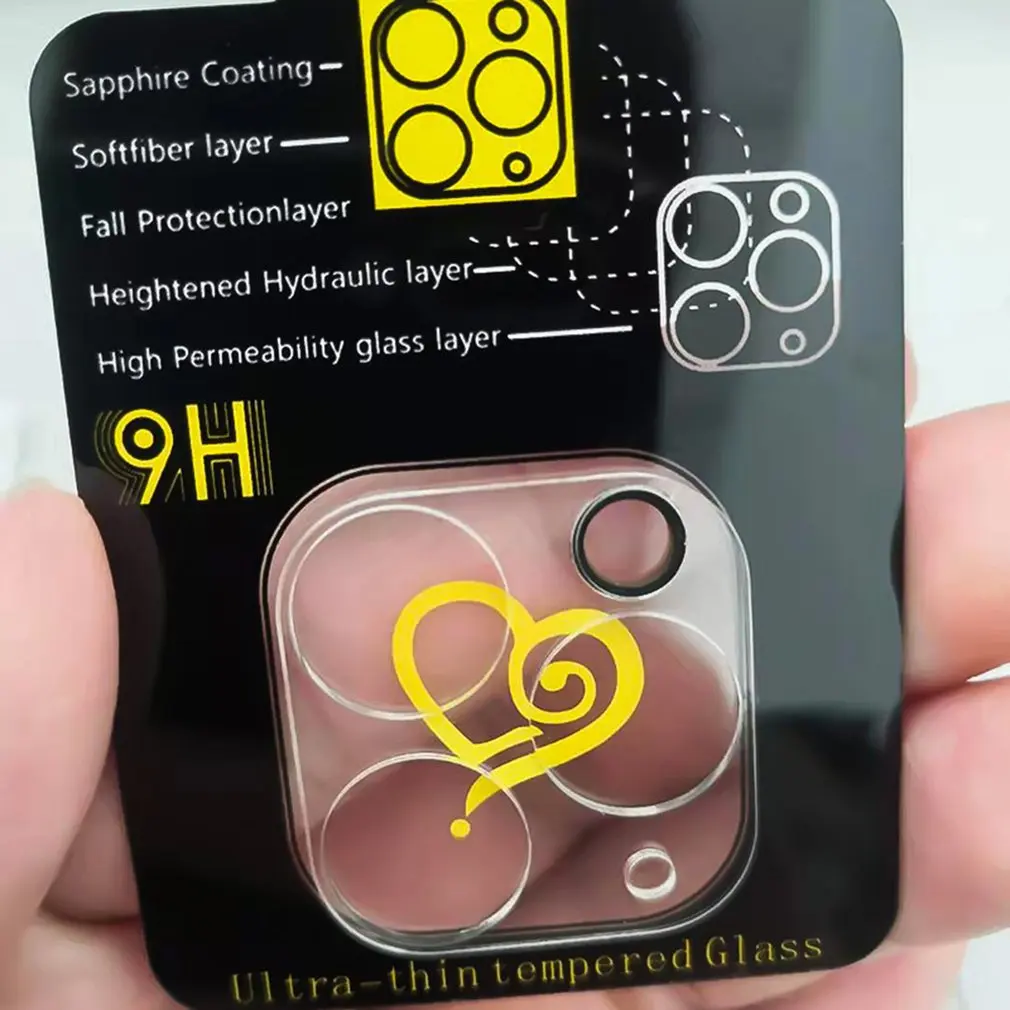 Mobile Phone Back Camera Lens Tempered Glass Protector Film For iPhone 11 Anti-Blu-ray Camera Lens Cover