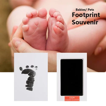 1Set Footprint Souvenir Gift for Babies Handprint Pet Paw Print Pad Foot Photo Frame Ink Pad Pet Items and Footprint Ink Pads 
1Set Footprint Souvenir Gift for Babies Handprint Pet Paw Print Pad Foot Photo Frame Ink Pad Pet Items and Footprint Ink Pads