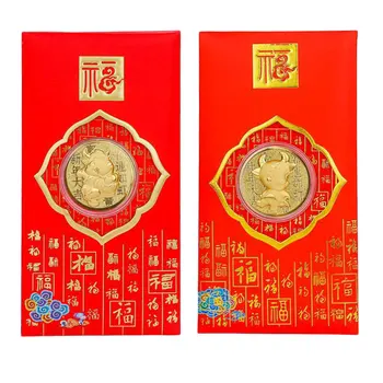 2pcs Red Envelopes Red Packets Lovely Ox Pattern Red Envelopes Money Envelopes for Family Festival Kids New Year
2pcs Red Envelopes Red Packets Lovely Ox Pattern Red Envelopes Money Envelopes for Family Festival Kids New Year