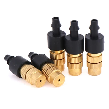 5Pcs Copper Fog Cooling Nozzles Atomizing Sprayers For 4/7mm Hose Garden Irrigation Agricultural Atomizing Sprinklers
5Pcs Copper Fog Cooling Nozzles Atomizing Sprayers For 4/7mm Hose Garden Irrigation Agricultural Atomizing Sprinklers
