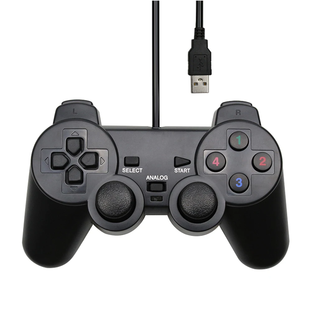 Game Wired Usb Controller Gamepad For Winxp/win7/win8/win10 For Pc Computer Laptop Black Game Joystick Gamepad Wired Controller
Game Wired Usb Controller Gamepad For Winxp/win7/win8/win10 For Pc Computer Laptop Black Game Joystick Gamepad Wired Controller