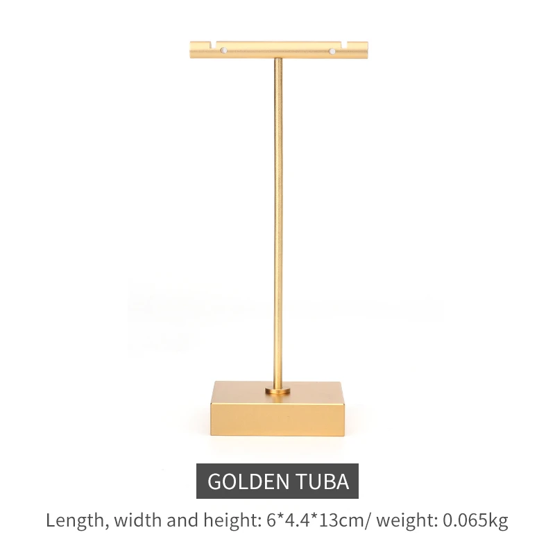 New Metal Earring Display Stand Gold And Sliver T-shaped Smooth Removed Easy To Storage For Women Jewellery Organize Rack
New Metal Earring Display Stand Gold And Sliver T-shaped Smooth Removed Easy To Storage For Women Jewellery Organize Rack