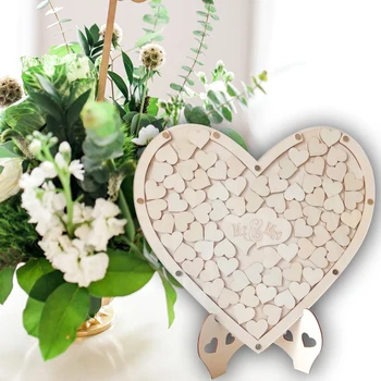 Custom Custom heart shaped wedding guestbook hanging Heart puzzle Wedding guestbook Hearts puzzle wholesale
Custom Custom heart shaped wedding guestbook hanging Heart puzzle Wedding guestbook Hearts puzzle wholesale