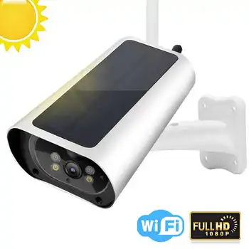 1080P WiFi Solar Powered Camera Double Light Source Night Vision 2‑Way Audio IP66 Waterproof CCTV
1080P WiFi Solar Powered Camera Double Light Source Night Vision 2‑Way Audio IP66 Waterproof CCTV