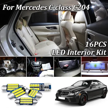 16Pcs Canbus White LED Interior Light Kit For Mercedes C Class C204 Coupe C180 C200 C220 C250 C300 C350 C63 AMG (2011-2015)
16Pcs Canbus White LED Interior Light Kit For Mercedes C Class C204 Coupe C180 C200 C220 C250 C300 C350 C63 AMG (2011-2015)