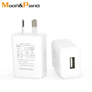 5V1A 5V2A Specification Australian SAA Safety Certification Mobile Phone Charger Plug AU Adapter Universal USB Charging White
5V1A 5V2A Specification Australian SAA Safety Certification Mobile Phone Charger Plug AU Adapter Universal USB Charging White
