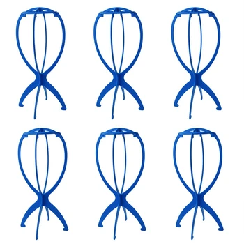 1 Set 6Pcs Wig Stand Holder Portable Durable Plastic Folding Wig Holder Hairpieces Display Tool Stable Wig Stand Dryer 
1 Set 6Pcs Wig Stand Holder Portable Durable Plastic Folding Wig Holder Hairpieces Display Tool Stable Wig Stand Dryer
