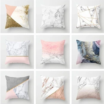 Pink Geometric Abstract Pillows Case Sofa Decorative Marble Pattern Polyester 45*45 Cm Cushion Cover For Car Home Living Room
Pink Geometric Abstract Pillows Case Sofa Decorative Marble Pattern Polyester 45*45 Cm Cushion Cover For Car Home Living Room