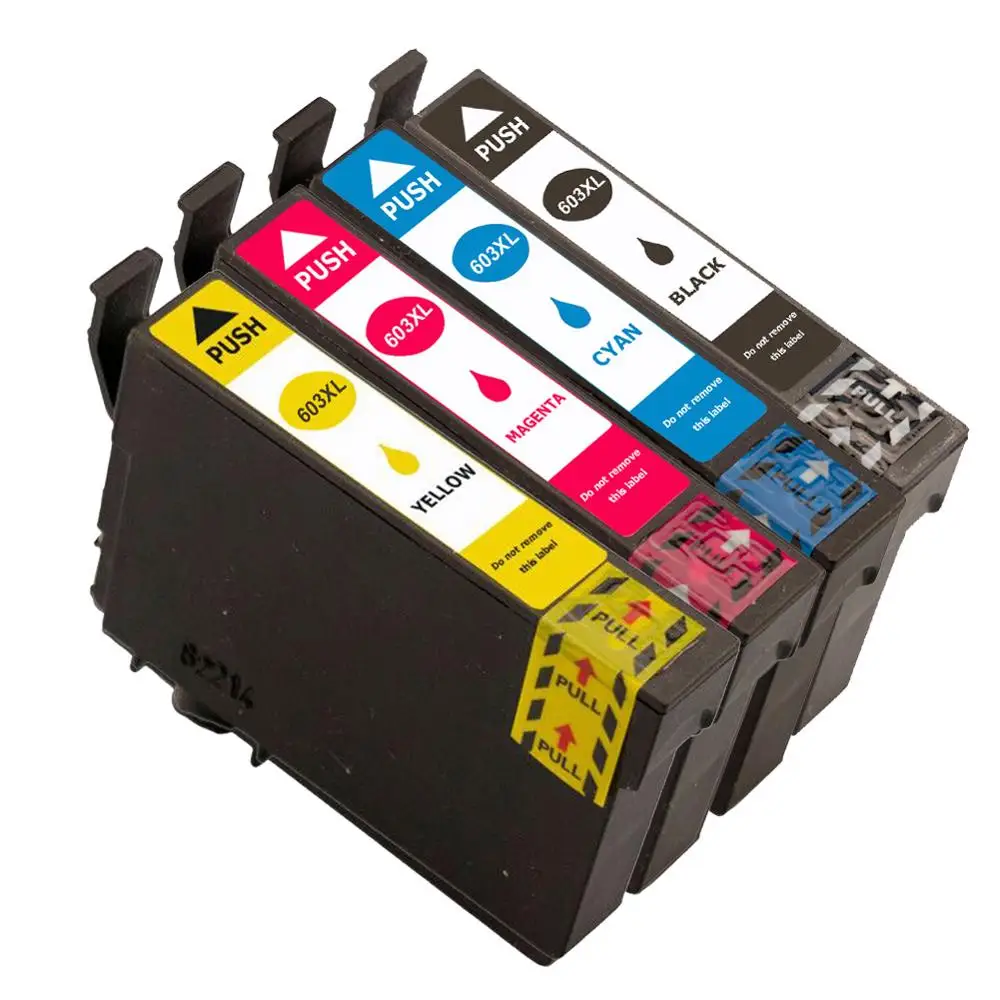 T603 603XL - Ink Cartridge Compatible For Epson Expression Home XP-3100 XP-4100 XP-2100 XP-2105 XP-3105 XP-4105 Printer
T603 603XL - Ink Cartridge Compatible For Epson Expression Home XP-3100 XP-4100 XP-2100 XP-2105 XP-3105 XP-4105 Printer