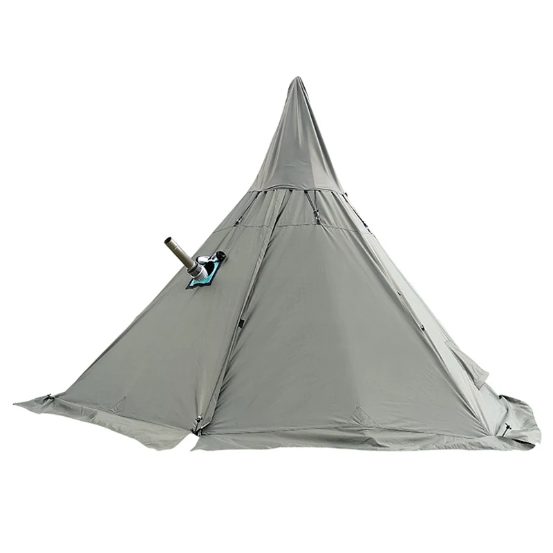 Pyramid A6 tower smoke window tent Park party field survival double layer with a chimney hole include a full hanging inner tent
Pyramid A6 tower smoke window tent Park party field survival double layer with a chimney hole include a full hanging inner tent