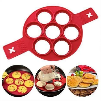 Fried Egg Pancake Maker Nonstick Cooking Tool Round Heart Pancake Maker Egg Cooker Pan Flip Eggs Mold Kitchen Baking Accessories
Fried Egg Pancake Maker Nonstick Cooking Tool Round Heart Pancake Maker Egg Cooker Pan Flip Eggs Mold Kitchen Baking Accessories