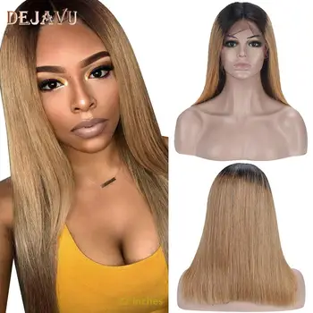 Dejavu Blonde Straight Hair Wig Lace Front Human Hair Wigs 13x4 Lace 1B27 Brazilian Remy Hair Wigs for Women 130% Pre Plucked
Dejavu Blonde Straight Hair Wig Lace Front Human Hair Wigs 13x4 Lace 1B27 Brazilian Remy Hair Wigs for Women 130% Pre Plucked