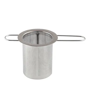 Folding Handle Stainless Steel Mesh Tea Infuser Tea Strainer Leak Tea Maker Funnel Spice Coffee Filter Drinkware Accessories
Folding Handle Stainless Steel Mesh Tea Infuser Tea Strainer Leak Tea Maker Funnel Spice Coffee Filter Drinkware Accessories