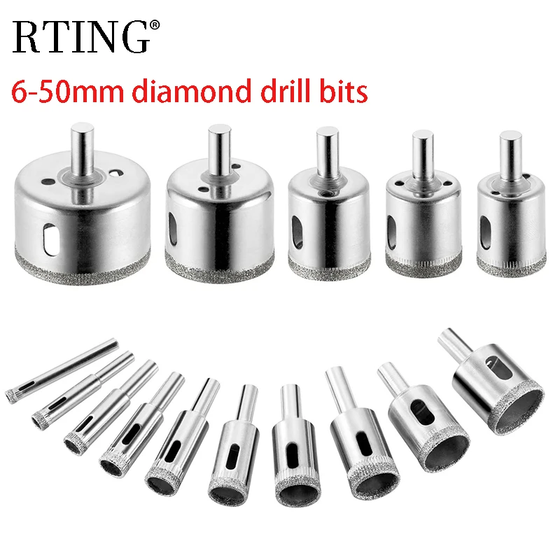 15pcs diamond coated drill bits for glass ceramic tile metal drilling diamond drill bit set 6-50mm Core Drill Bit drilling tools
15pcs diamond coated drill bits for glass ceramic tile metal drilling diamond drill bit set 6-50mm Core Drill Bit drilling tools