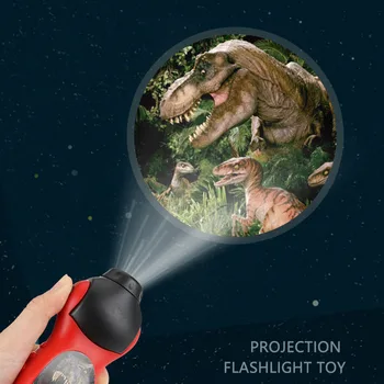24 Patterns Light Kid Toys Led Flashlight Cartoon Dinosaur Projector Lamp 90 Rotary Wall Projection Flashlight Kid Education Toy
24 Patterns Light Kid Toys Led Flashlight Cartoon Dinosaur Projector Lamp 90 Rotary Wall Projection Flashlight Kid Education Toy