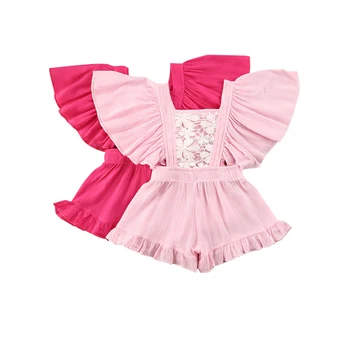 0-5Y Summer Lovely Infant Baby Girls Rompers Lace Flowers Ruffles Short Sleeve Solid Jumpsuits 2 Colors
0-5Y Summer Lovely Infant Baby Girls Rompers Lace Flowers Ruffles Short Sleeve Solid Jumpsuits 2 Colors