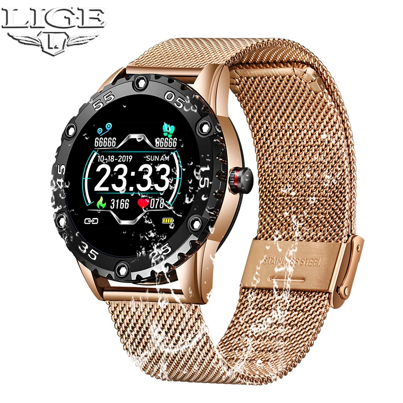LIGE smartwatch Men Reloj inteligente Waterproof Smart watch Heart Rate Blood Pressure Monitor for Android ios Fitness Tracker
LIGE smartwatch Men Reloj inteligente Waterproof Smart watch Heart Rate Blood Pressure Monitor for Android ios Fitness Tracker