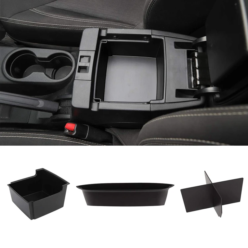 Center Console Organizer Tray ABS Armrest Storage Box with Insert Divider, Passenger Side Storage Organizer for 2011-2018 Jeep W
Center Console Organizer Tray ABS Armrest Storage Box with Insert Divider, Passenger Side Storage Organizer for 2011-2018 Jeep W