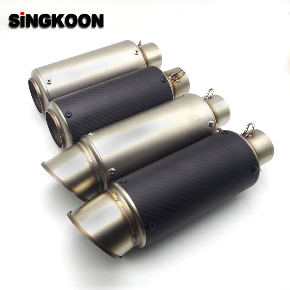 FOR aprilia pegaso 650 yamaha aerox bws 125 mv agusta bobber 51/61mm Inlet Universal motorcycle exhaust scape moto muffler Pipe
FOR aprilia pegaso 650 yamaha aerox bws 125 mv agusta bobber 51/61mm Inlet Universal motorcycle exhaust scape moto muffler Pipe