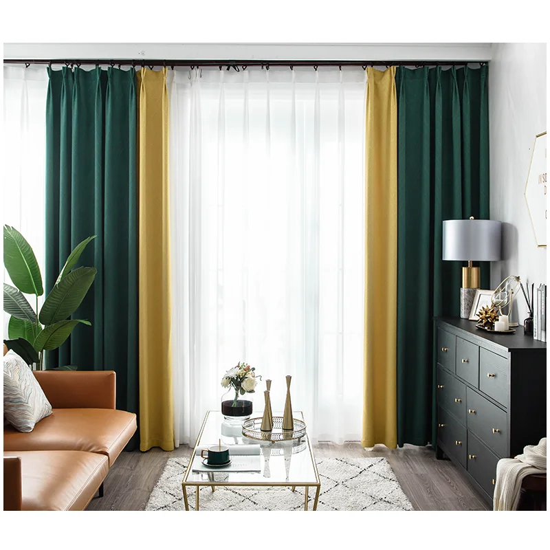 Modern Blackout Curtains for Window Treatment Blinds for Living Room Bedroom Shading Noise Reduction Customized Matching Curtain
Modern Blackout Curtains for Window Treatment Blinds for Living Room Bedroom Shading Noise Reduction Customized Matching Curtain