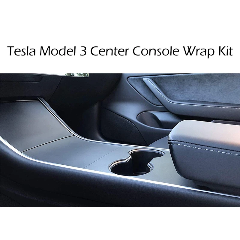 Center Console Wrap Kit Carbon Firber Sticker Protector for Tesla Model 3 - Matte Black
Center Console Wrap Kit Carbon Firber Sticker Protector for Tesla Model 3 - Matte Black