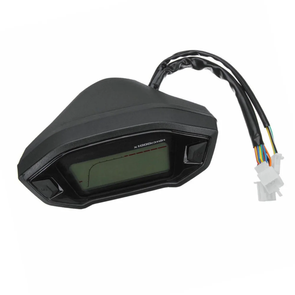 Motorcycle Speedometer Tachometer Gauge Replacement 10V-15V Sensor Cable
