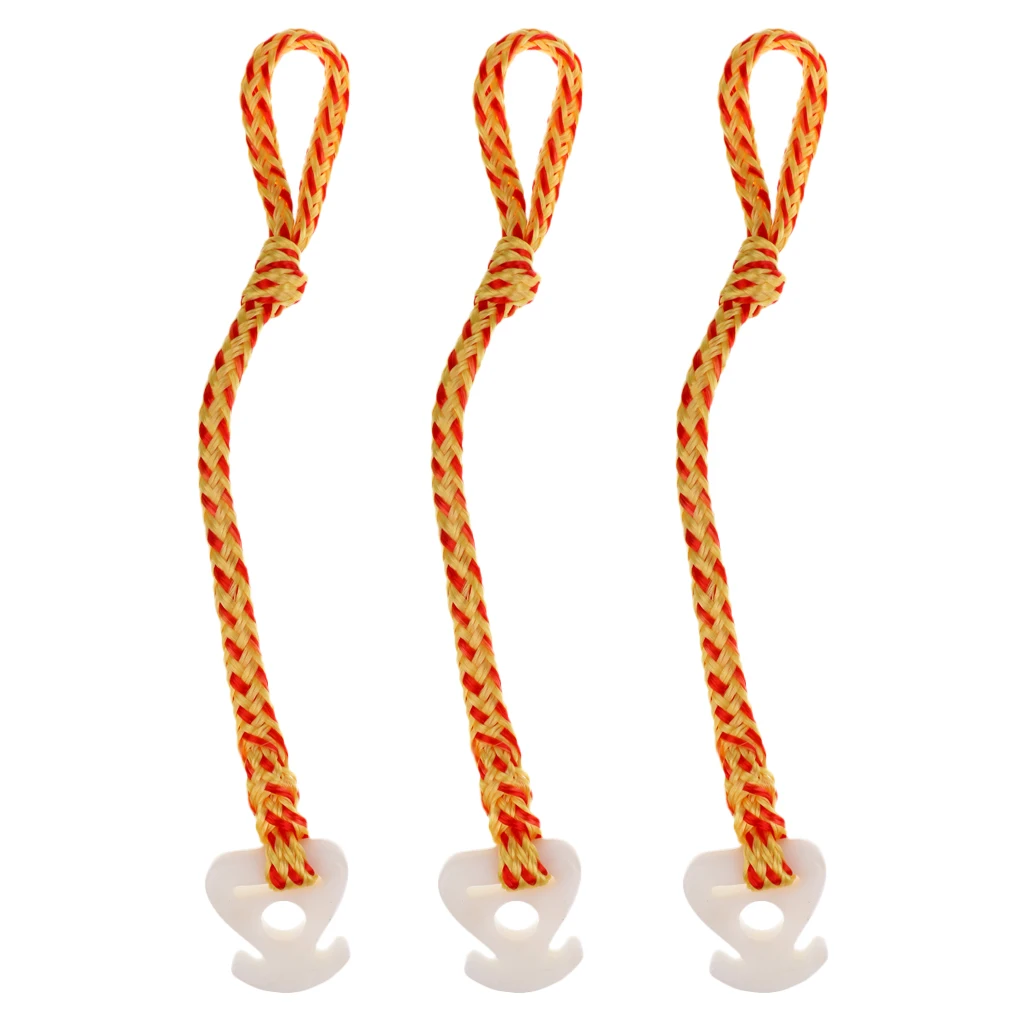 Pack of 3, Water Sport Tube Boat Ski Rope Connector, Towable Tow Rope Connection Harness - Sturdy & Durability Pack of 3, Water Sport Tube Boat Ski Rope Connector, Towable Tow Rope Connection Harness - Sturdy & Durability