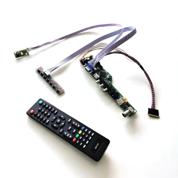 For LTN121AT11-801/803 LVDS 40Pin WLED notebook PC 12.1" 1280*800 VGA+HDMI+AV+USB+RF T.V56 screen controller drive board DIY kit
For LTN121AT11-801/803 LVDS 40Pin WLED notebook PC 12.1" 1280*800 VGA+HDMI+AV+USB+RF T.V56 screen controller drive board DIY kit