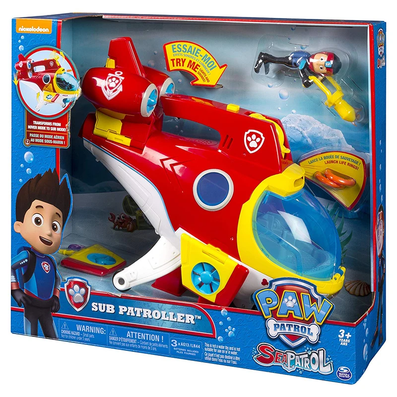 SPIN MASTER Marine Rescue Submarine Transformable Can Shine Toy PVC Action Figures Model Rescue Toys Children Birthday Gifts
SPIN MASTER Marine Rescue Submarine Transformable Can Shine Toy PVC Action Figures Model Rescue Toys Children Birthday Gifts