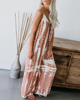 European and American summer burst loose sling gradually dyed printed one-piece trousers women
European and American summer burst loose sling gradually dyed printed one-piece trousers women