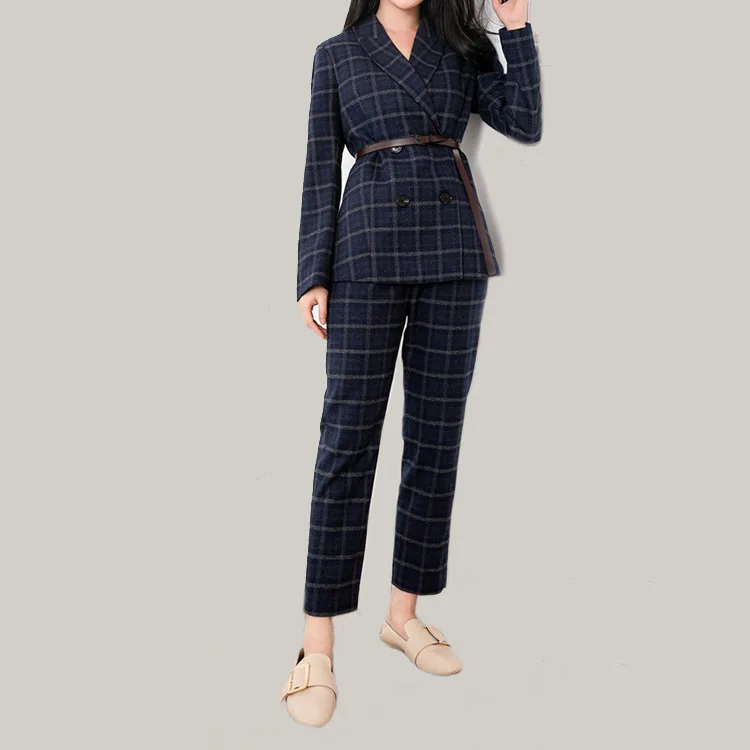 Shiny Pattern yao dai kuan Double Breasted Suit WOMEN'S Suit Spring And Autumn British Style Elegant Suit-Style Fashion
Shiny Pattern yao dai kuan Double Breasted Suit WOMEN'S Suit Spring And Autumn British Style Elegant Suit-Style Fashion