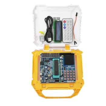 51 MCU Development Board Kit STC89C52 Core Board + LCD1602 + DC motor + Infrared Receive + ADC / DAC
51 MCU Development Board Kit STC89C52 Core Board + LCD1602 + DC motor + Infrared Receive + ADC / DAC