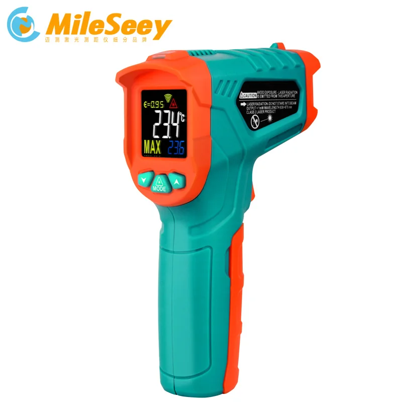Mileseey Non-contact digital temperature thermometer LCD Display laser digital thermometer IR digital infrared thermometer
Mileseey Non-contact digital temperature thermometer LCD Display laser digital thermometer IR digital infrared thermometer