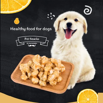 Dog Snacks Chicken Cowhide Rolls Dog Molar Sticks Clean Tooth Pet Food Healthy Delicious Calcium Bars Pet Feeding For Small Dog