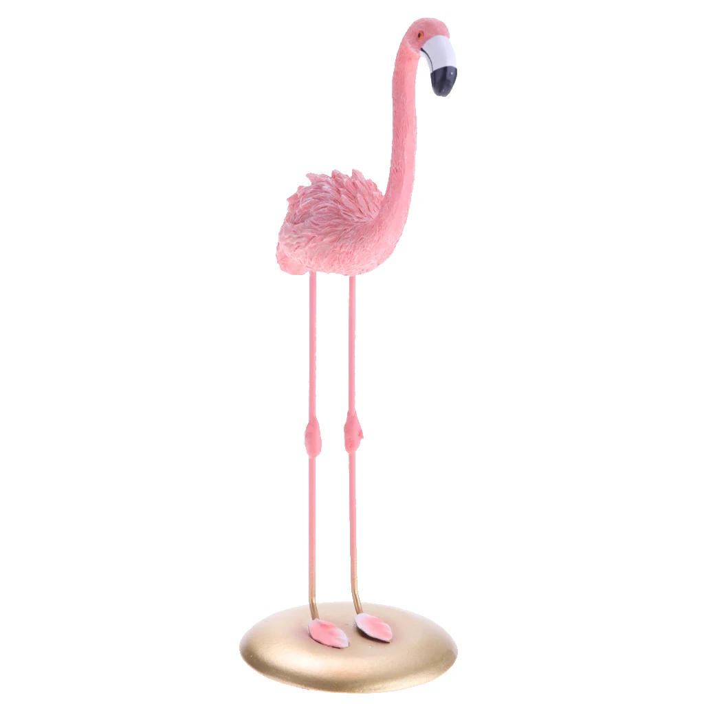 Wildlife Artificial Flamingo Female Figurines Ornament Animal Birds Figurines Home Decoration Wildlife Artificial Flamingo Female Figurines Ornament Animal Birds Figurines Home Decoration