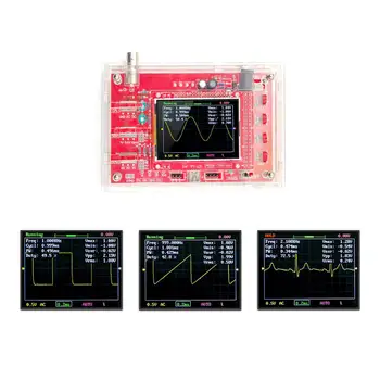 Soldered DSO FNIRSI-138 2.4" TFT Handheld Pocket-size Digital Oscilloscope Kit SMD Soldered + Acrylic DIY Case Cover Shell