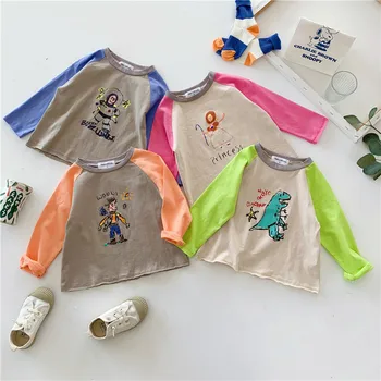 WLG Autumn boys girls t shirts kids patchwork blue green red orange cartoon printed t-shirt baby autumn casual tops
WLG Autumn boys girls t shirts kids patchwork blue green red orange cartoon printed t-shirt baby autumn casual tops