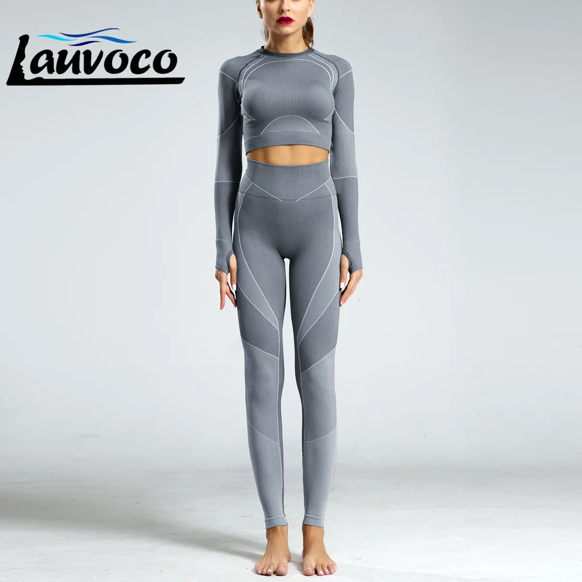 Women Yoga Set Crop Top Seamless Leggings Yoga Pants High Waist Sport Clothes Fitness Shirt Gym Set Long Sleeve Workout Outfits
Women Yoga Set Crop Top Seamless Leggings Yoga Pants High Waist Sport Clothes Fitness Shirt Gym Set Long Sleeve Workout Outfits