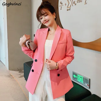 Blazers Women Clothes 2020 Elegant Double Breasted Womens Long Blazer Solid Simple All Match Females Plus Size Notched Hot Sale
Blazers Women Clothes 2020 Elegant Double Breasted Womens Long Blazer Solid Simple All Match Females Plus Size Notched Hot Sale