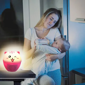 Children Bedroom Cute Night Lamp Creative LED Smart Night Light RGB Color Change Remote Control Bedside Home Lamp
Children Bedroom Cute Night Lamp Creative LED Smart Night Light RGB Color Change Remote Control Bedside Home Lamp