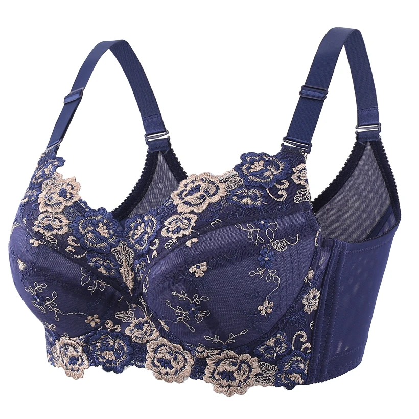 Women's Full coverage Underwired Lightly Lined bra Floral Embroidered Bra Plus Size Minimizer bra 34 36 38 40 42 44 46 48 B-H
Women's Full coverage Underwired Lightly Lined bra Floral Embroidered Bra Plus Size Minimizer bra 34 36 38 40 42 44 46 48 B-H