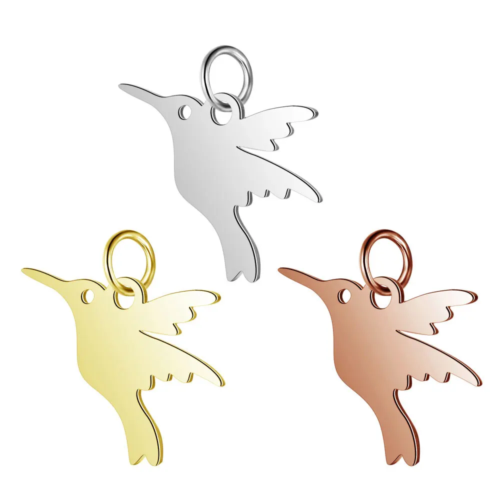 20Pcs 17*17mm Stainless Steel Birds Charms Mirror Polish Charms For DIY Making Necklace Bracelets Key Chain Christmas Jewelry
20Pcs 17*17mm Stainless Steel Birds Charms Mirror Polish Charms For DIY Making Necklace Bracelets Key Chain Christmas Jewelry