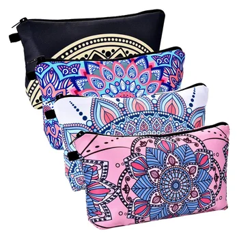 4 Pieces Makeup Bag Waterproof Toiletry Pouch Cosmetic Bag with Mandala Flowers Patterns,4 Styles
4 Pieces Makeup Bag Waterproof Toiletry Pouch Cosmetic Bag with Mandala Flowers Patterns,4 Styles