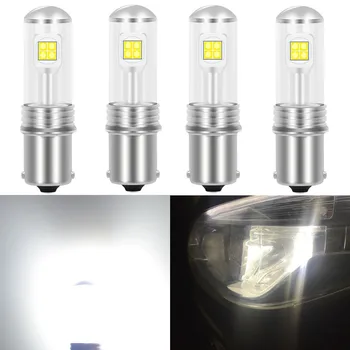 

4x 1200LM Canbus No Error P21W 1156 BA15S 1157 BAY15D LED Bulb For Kia Rio 3 4 2015 2016 2017 2018 LED Daytime Running Light DRL